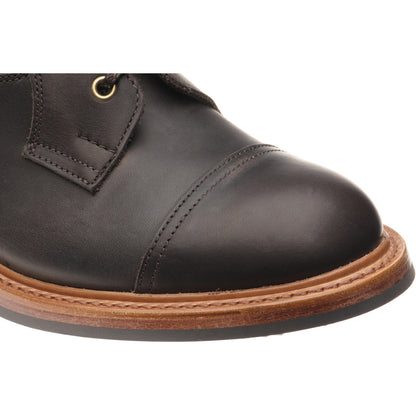 Product image for Herring Allan mens rubber-soled boots in dark brown