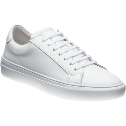 Product image for Herring Amalfi mens rubber-soled in white calf (second)