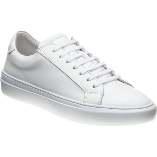 Product image for Herring Amalfi mens rubber-soled in white calf (second)