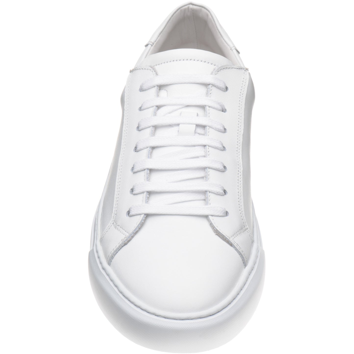 Product image for Herring Amalfi mens rubber-soled in white calf (second)