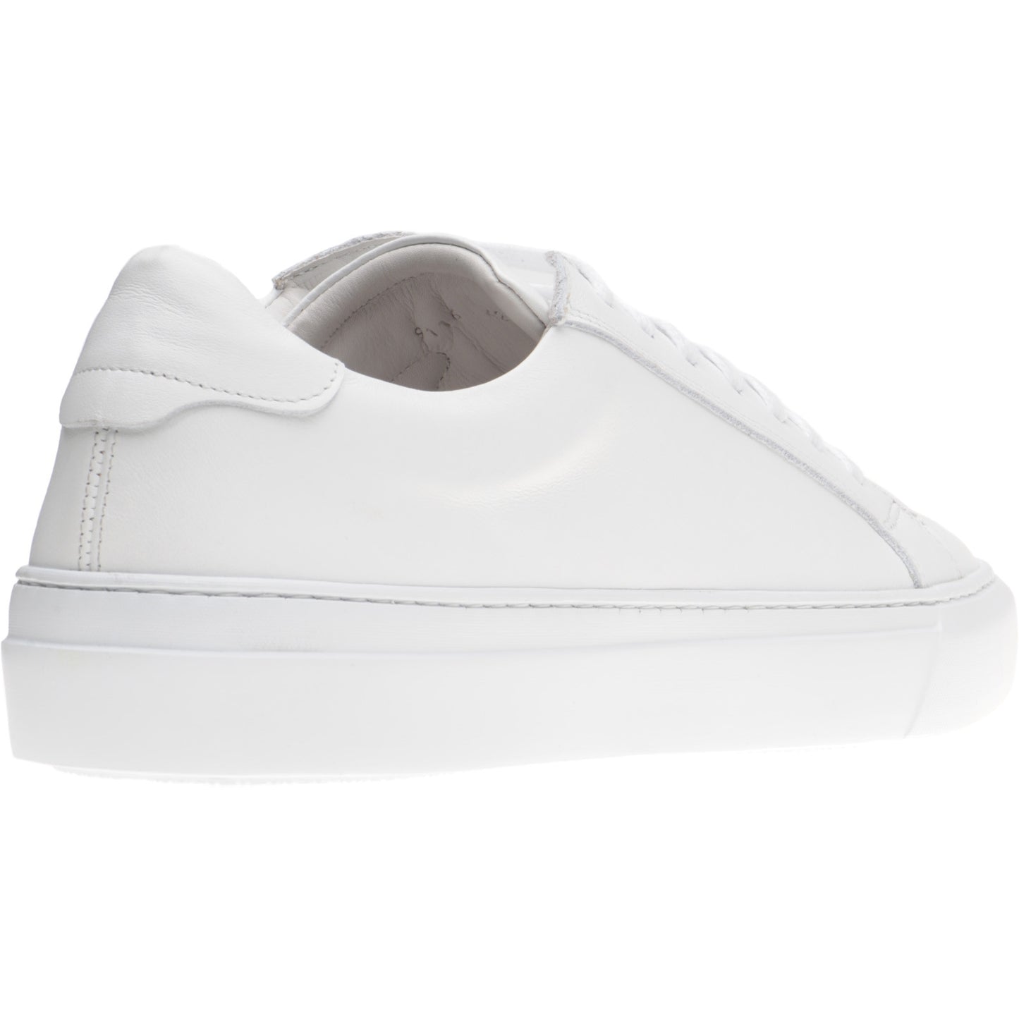 Product image for Herring Amalfi mens rubber-soled in white calf (second)