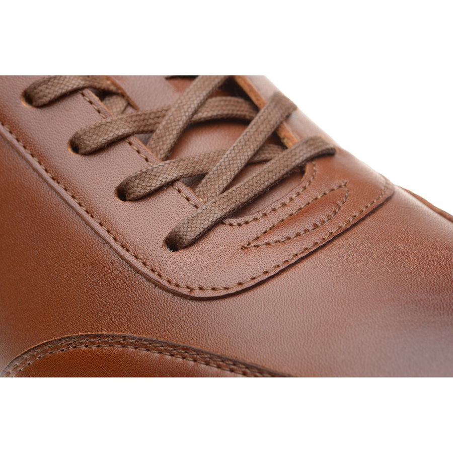 Product image for Herring Atlanta mens rubber-soled trainers in cognac calf (second)
