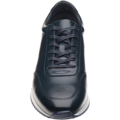 Product image for Herring Atlanta mens rubber-soled in navy calf