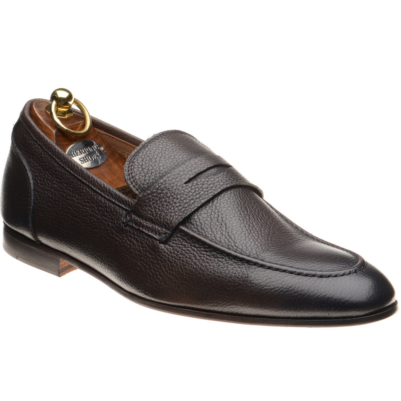 Product image for Herring Barbato mens hybrid-soled loafers in brown grain (second)