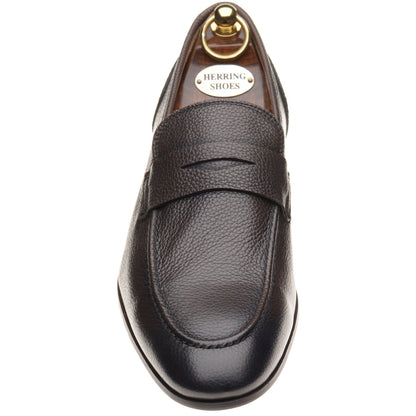 Product image for Herring Barbato mens hybrid-soled loafers in brown grain (second)