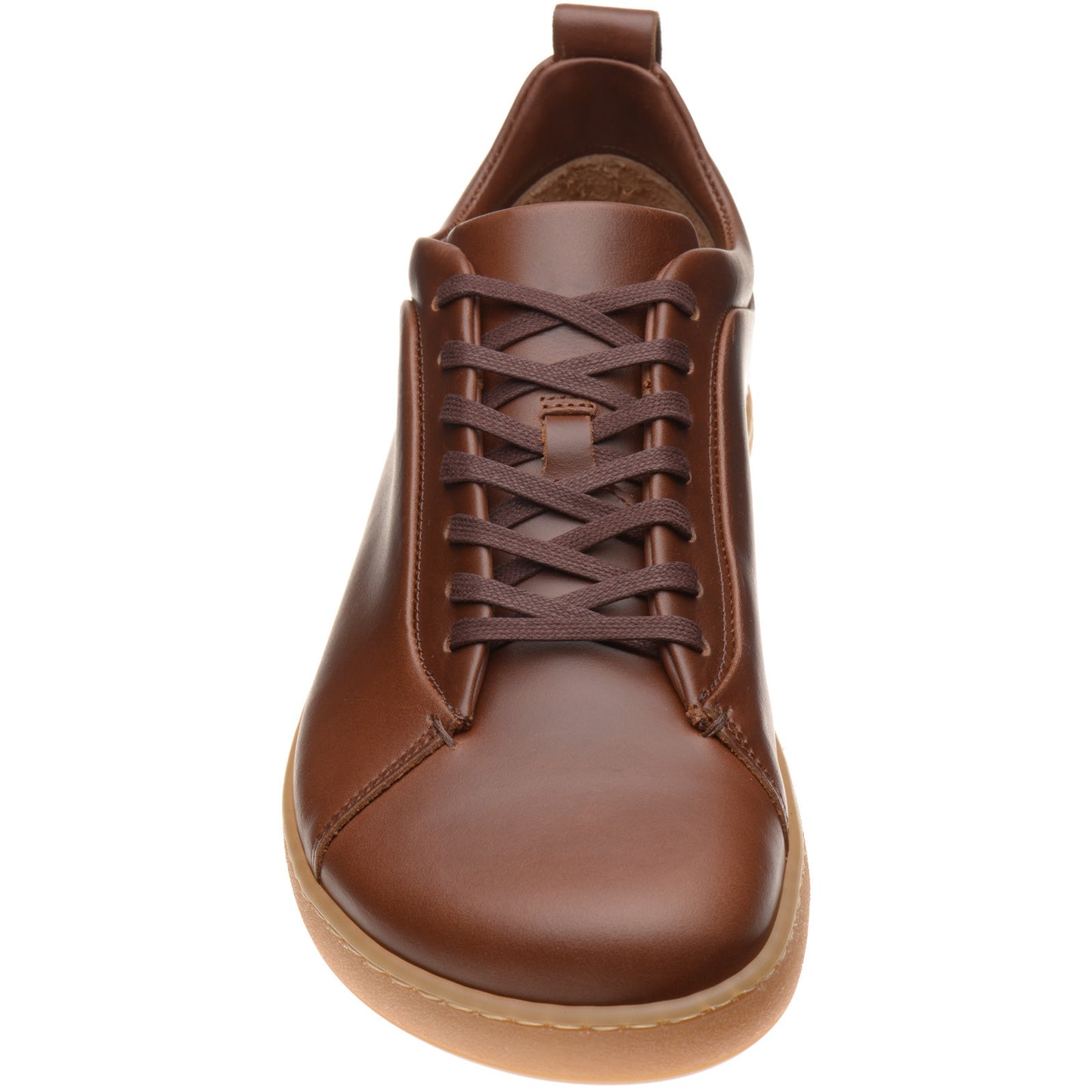 Product image for Herring Barefoot mens rubber-soled in dark brown