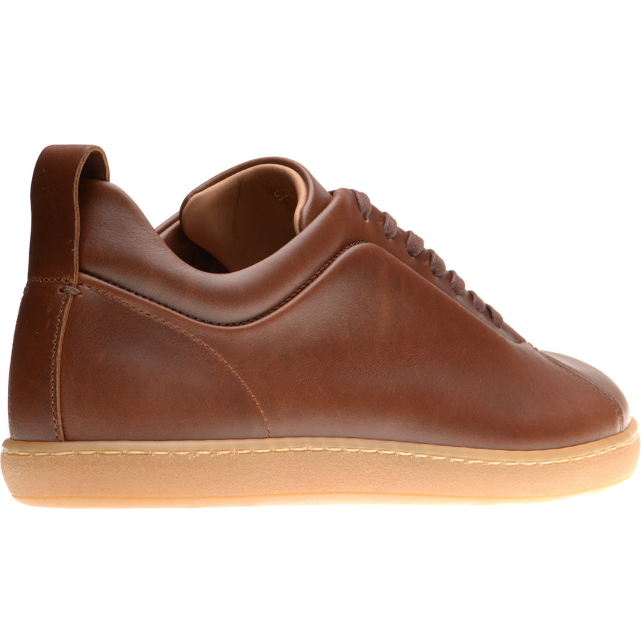 Product image for Herring Barefoot mens rubber-soled in dark brown