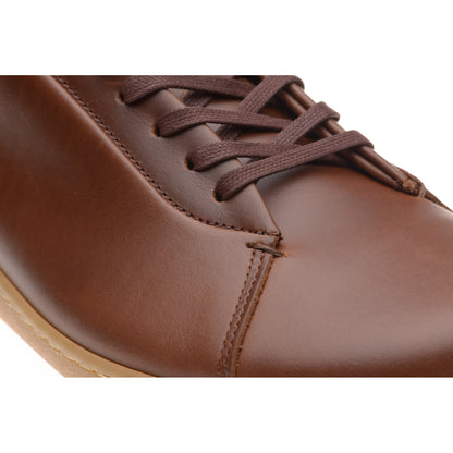 Product image for Herring Barefoot mens rubber-soled in dark brown