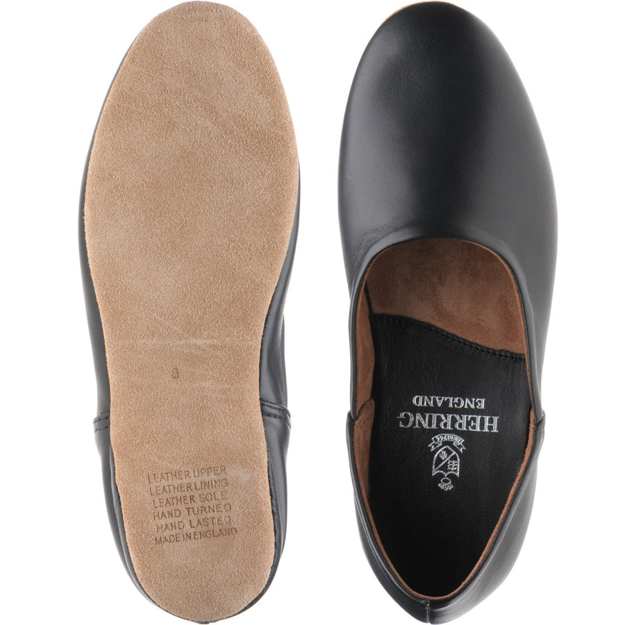 Product image for Herring Baron in black calf