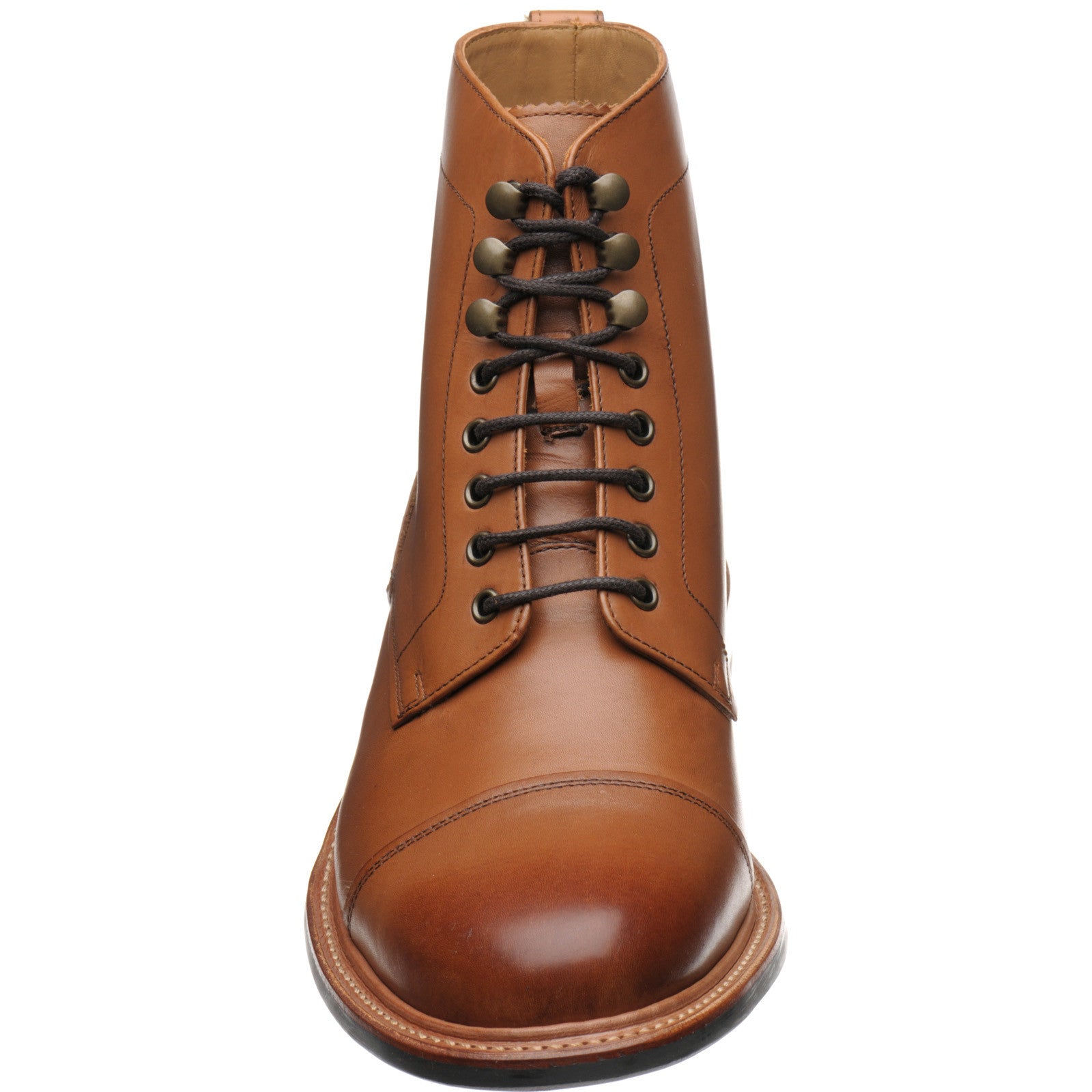 Product image for Herring Belstone mens hybrid-soled boots in tan calf (second)