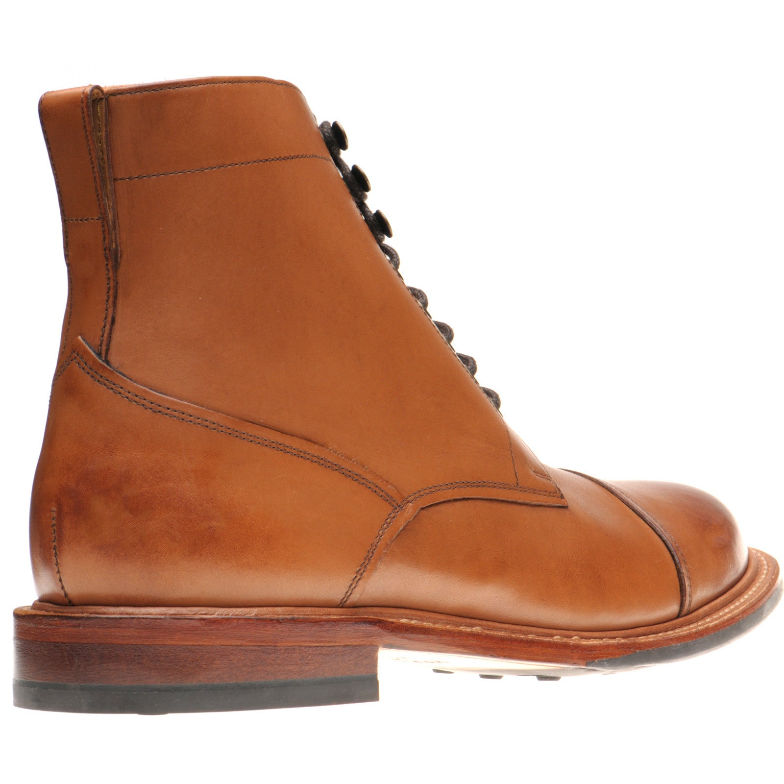 Product image for Herring Belstone mens hybrid-soled boots in tan calf (second)