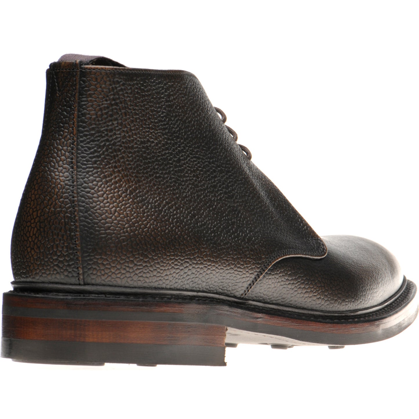 Product image for Herring Benridge mens rubber-soled boots in bronze rub off