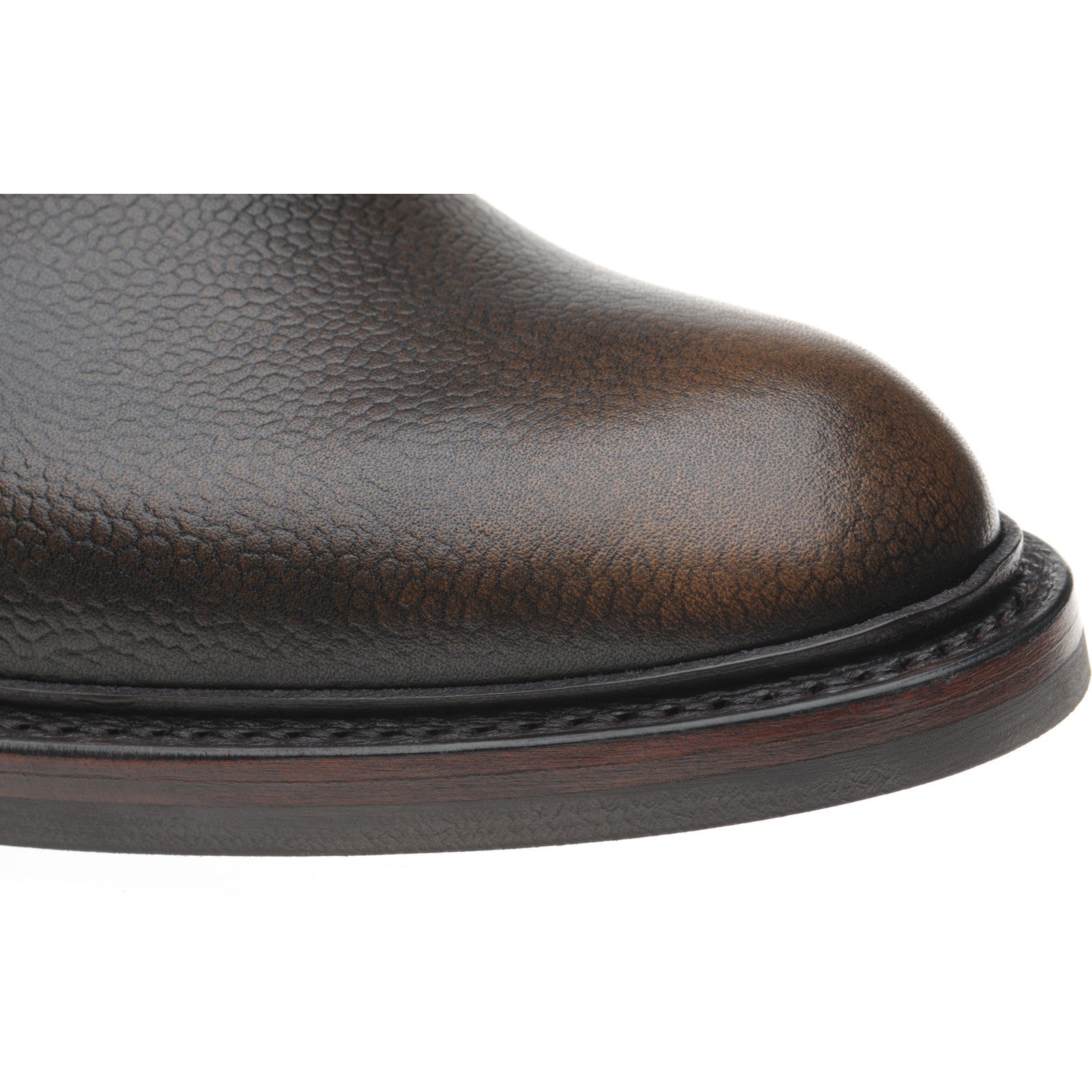 Product image for Herring Benridge mens rubber-soled boots in bronze rub off