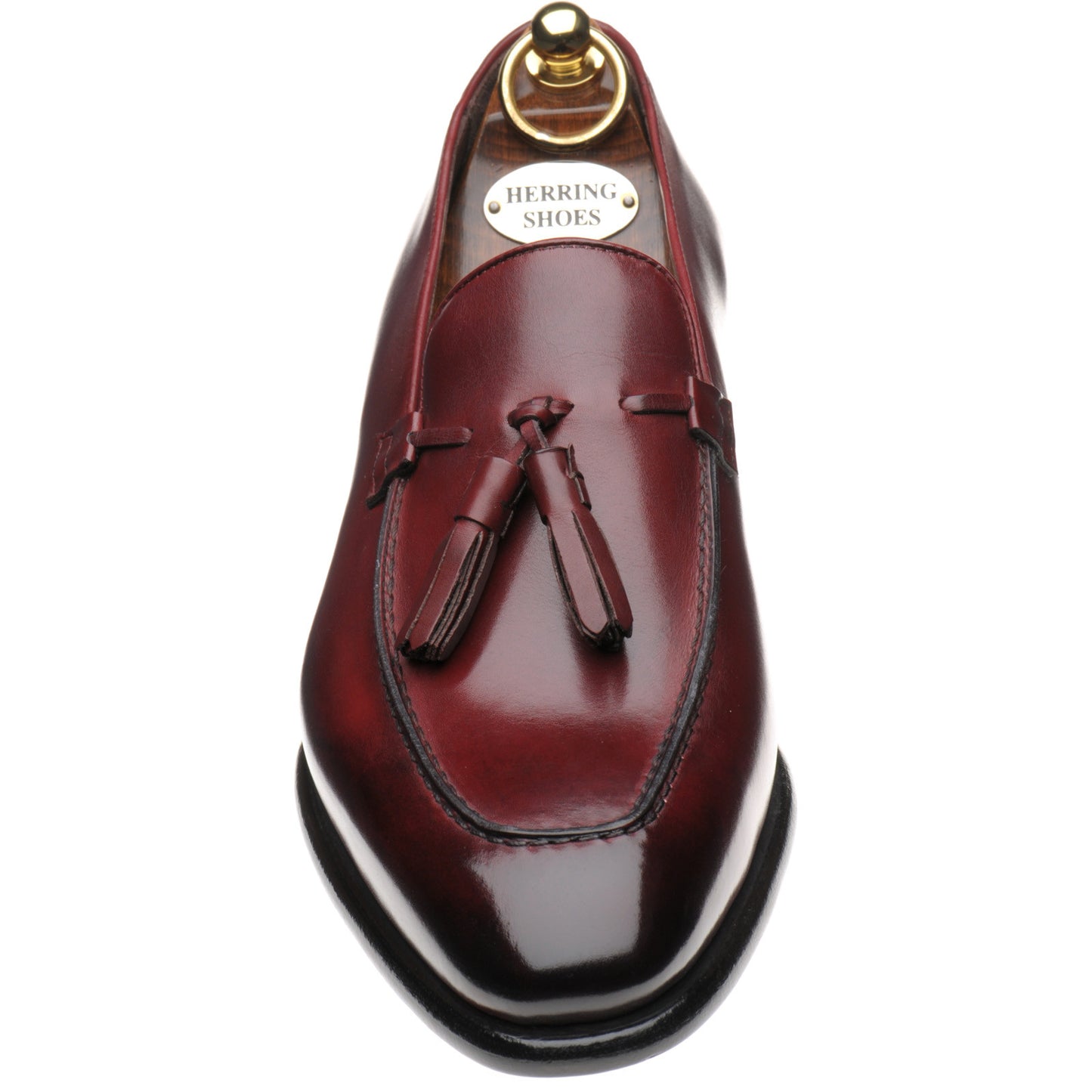 Product image for Herring Blackheath in burgundy calf