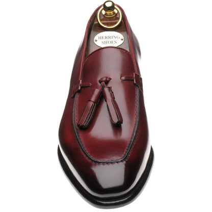 Product image for Herring Blackheath in burgundy calf