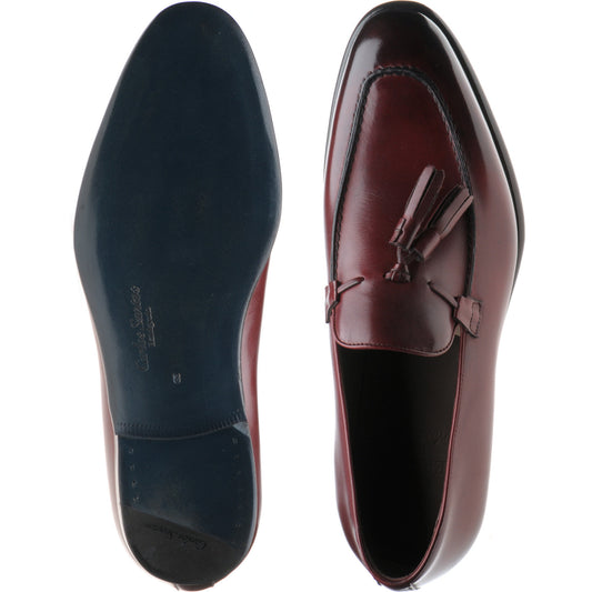 Product image for Herring Blackheath in burgundy calf