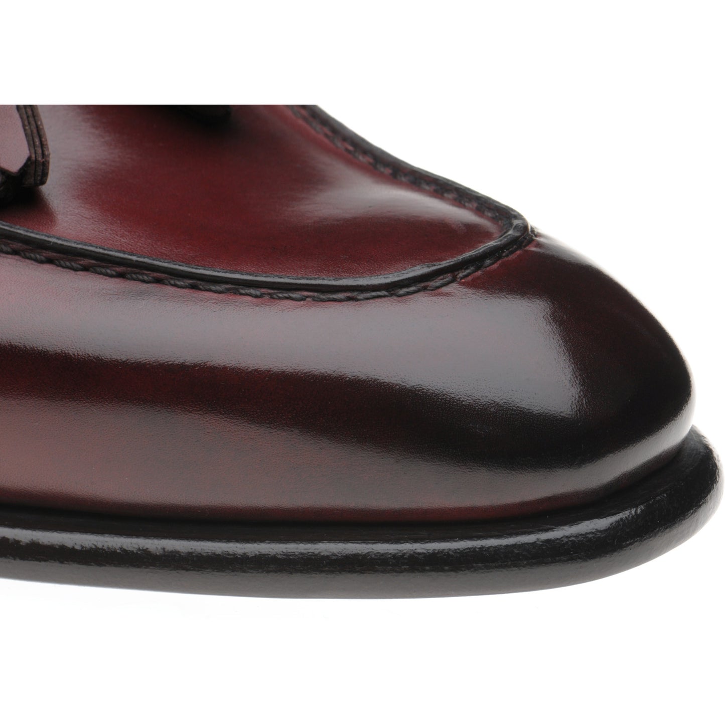 Product image for Herring Blackheath in burgundy calf