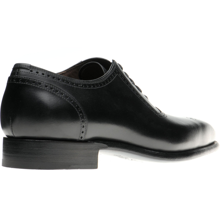 Product image for Herring Bournwell mens brogues in black calf (second)