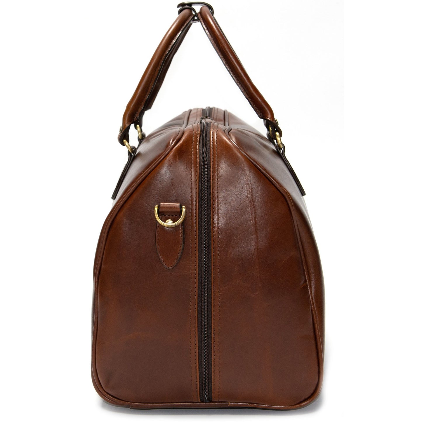 Product image for Herring Bovey Holdall in brandy calf (second)