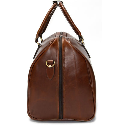 Product image for Herring Bovey Holdall in brandy calf (second)