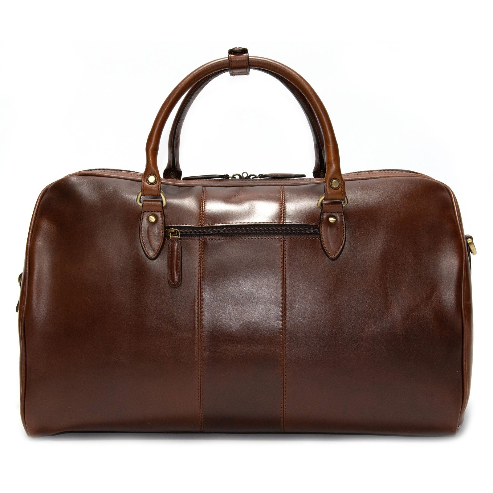 Product image for Herring Bovey Holdall in brandy calf (second)