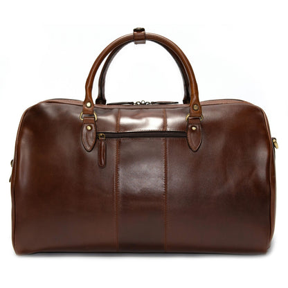 Product image for Herring Bovey Holdall in brandy calf (second)