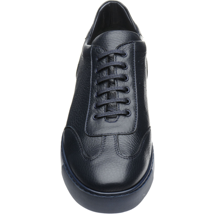 Product image for Herring Brendon in navy grain calf