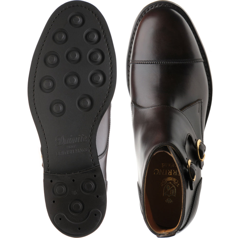 Product image for Herring Burntwood mens rubber-soled boots in brown waxy (second)