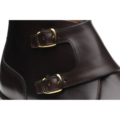 Product image for Herring Burntwood mens rubber-soled boots in brown waxy (second)