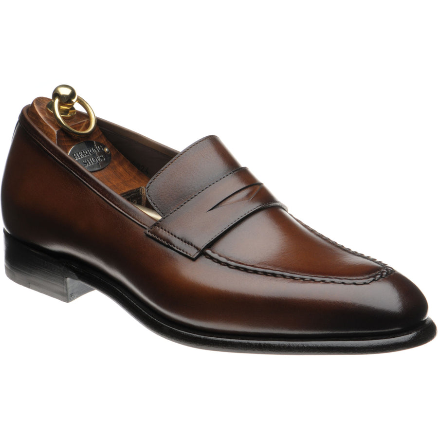 Product image for Herring Cadogan in tobacco calf
