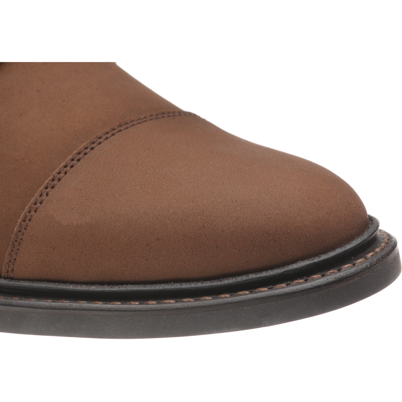 Product image for Herring Caldbeck Rubber mens rubber-soled boots in brown nubuck