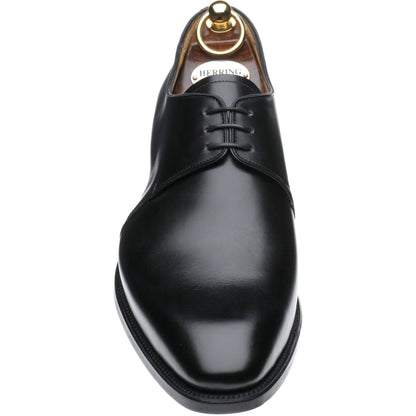Product image for Herring Carroll mens Derby shoes in black calf (second)