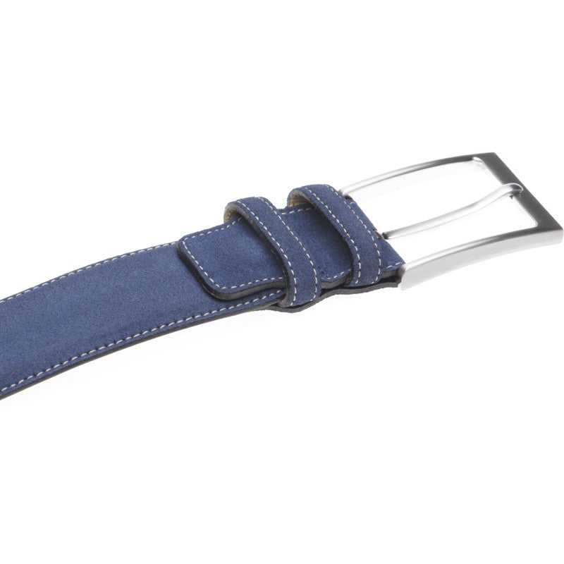 Product image for Herring Caserta Belt in blue suede