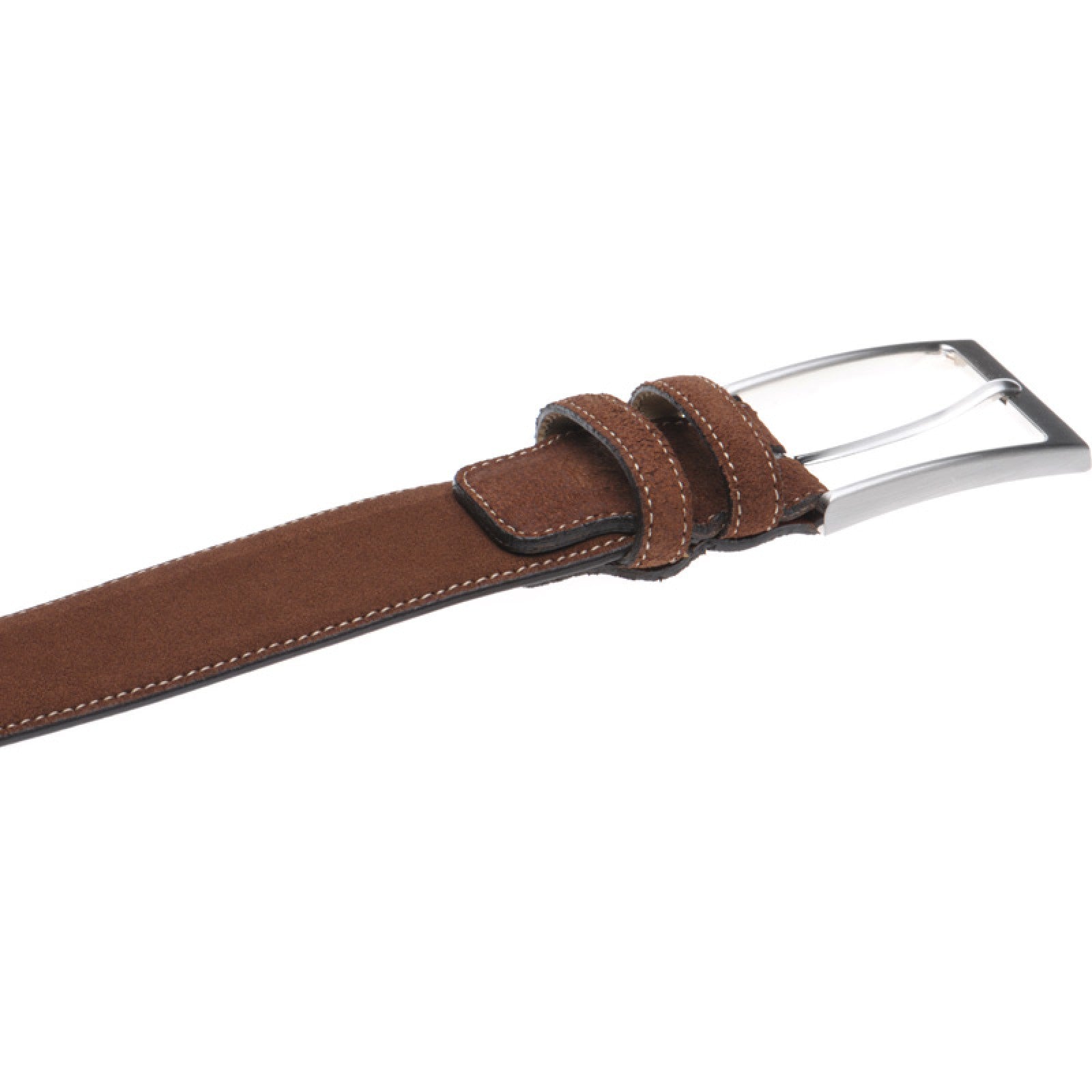 Product image for Herring Caserta Belt in chocolate suede