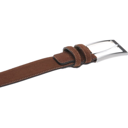 Product image for Herring Caserta Belt in chocolate suede