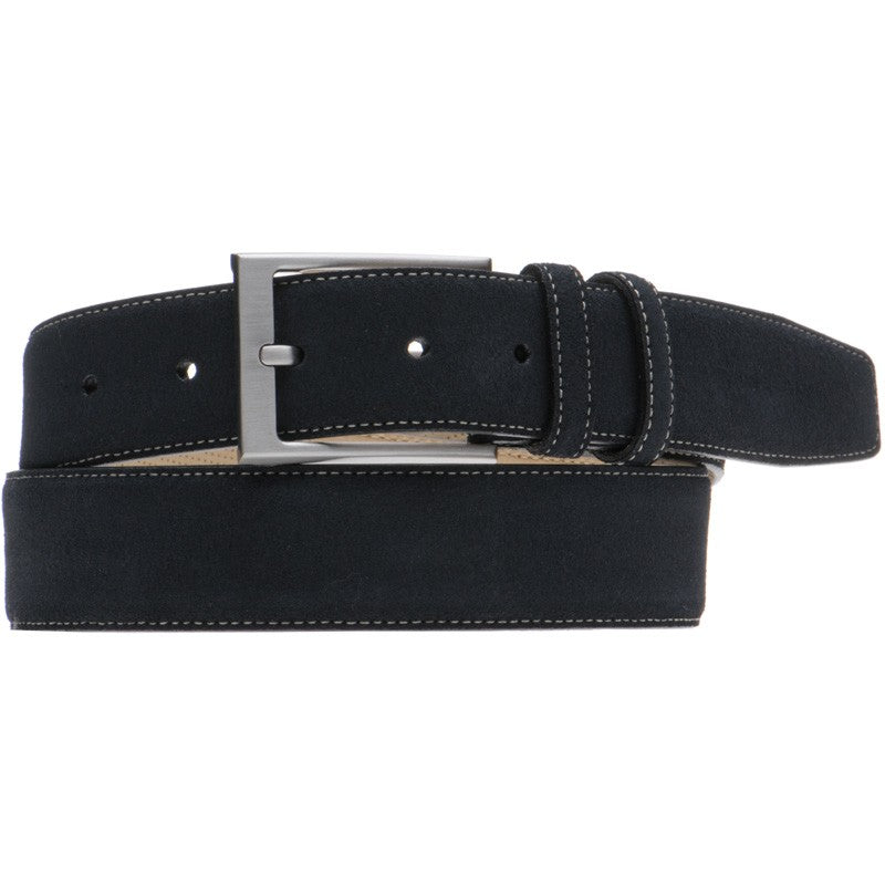 Product image for Herring Caserta Belt in navy suede