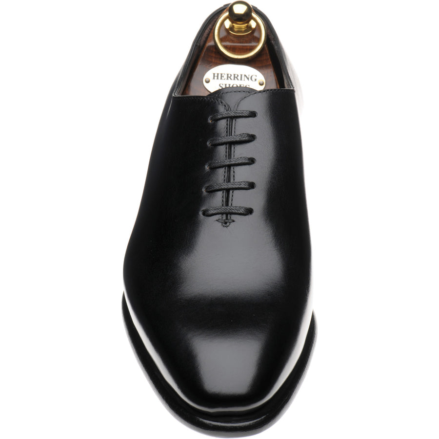 Product image for Herring Chaucer II mens Oxfords in black calf (second)