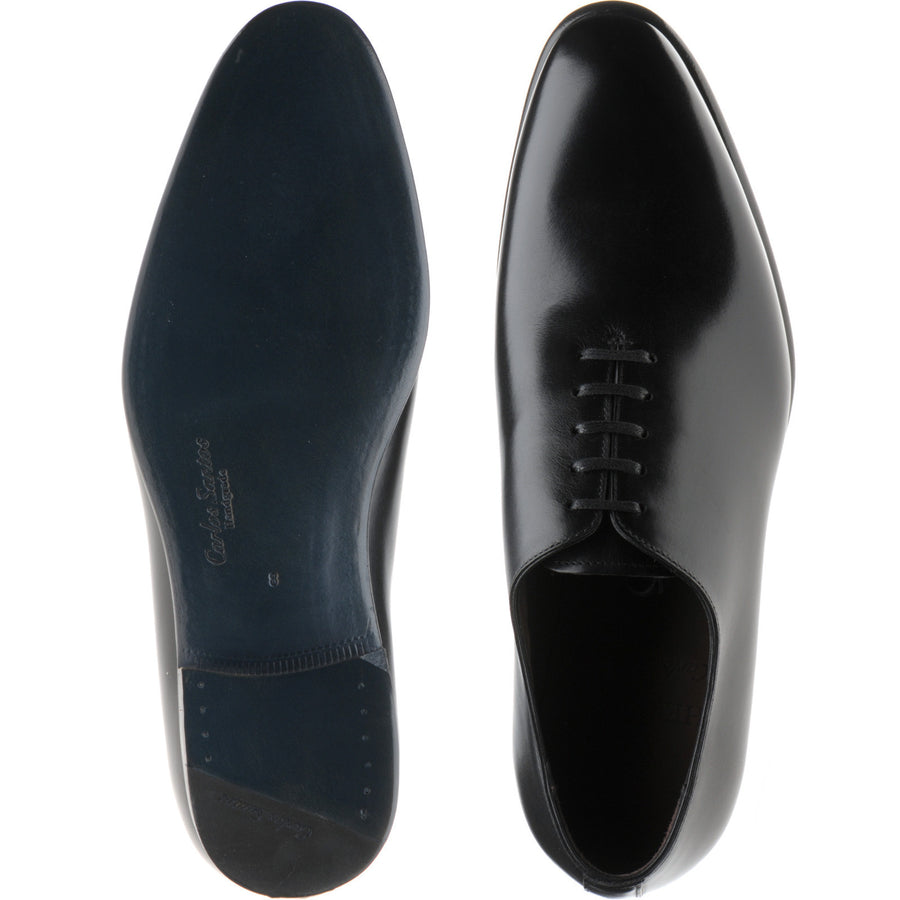 Product image for Herring Chaucer II mens Oxfords in black calf (second)