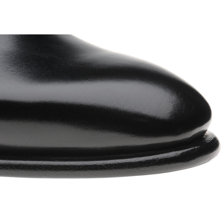 Product image for Herring Chaucer II mens Oxfords in black calf (second)