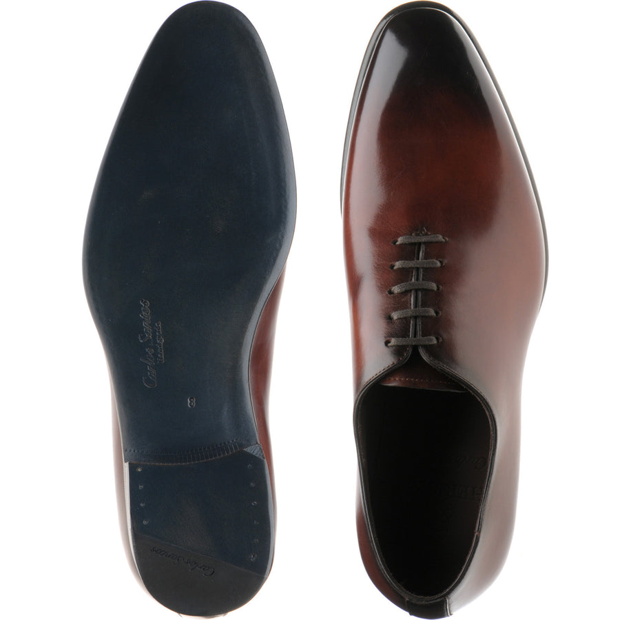 Product image for Herring Chaucer II mens Oxfords in rosewood calf (second)