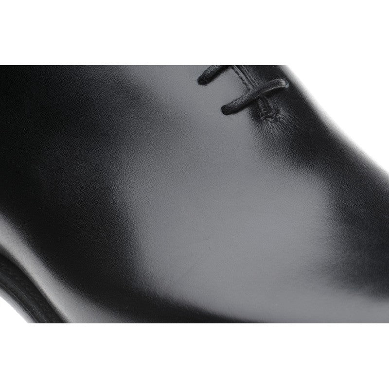 Product image for Herring Chaucer mens wholecuts in black calf (second)