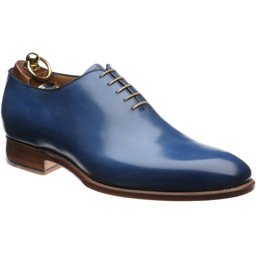 Product image for Herring Chaucer mens wholecuts in blue calf (second)