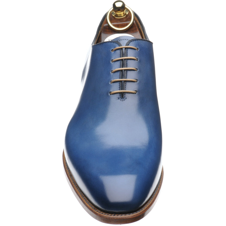 Product image for Herring Chaucer mens wholecuts in blue calf (second)