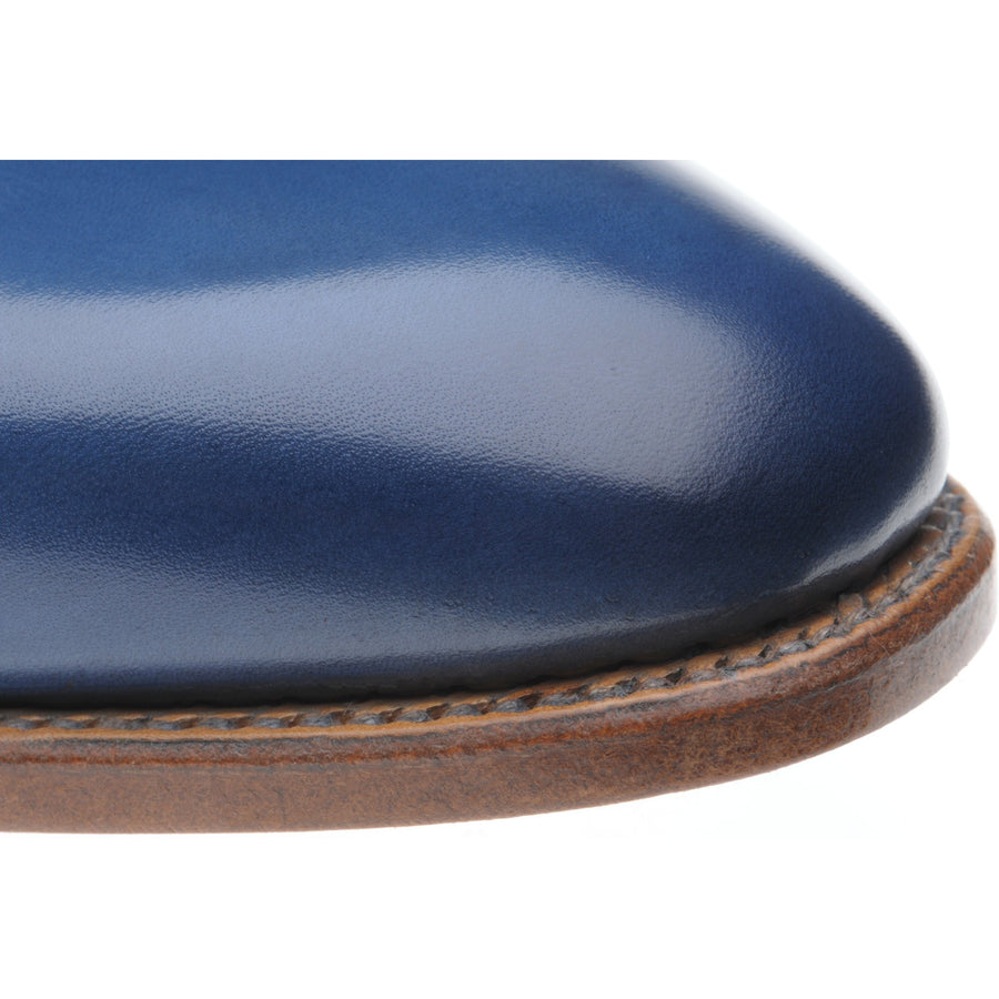 Product image for Herring Chaucer mens wholecuts in blue calf