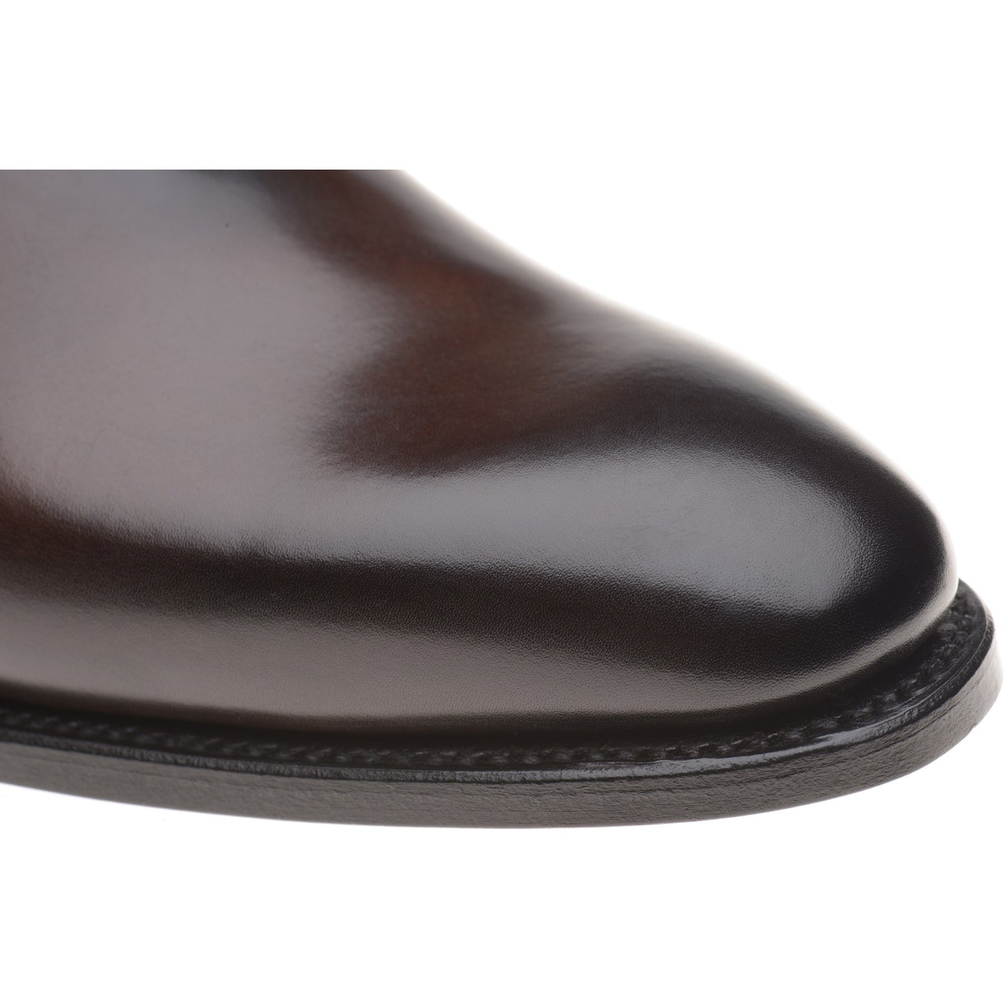 Product image for Herring Chaucer mens wholecuts in brown calf