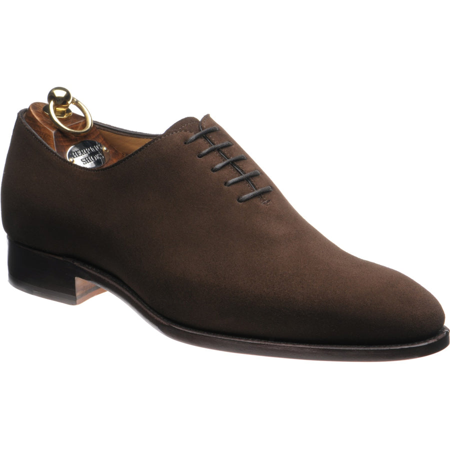 Product image for Herring Chaucer mens wholecuts in brown suede
