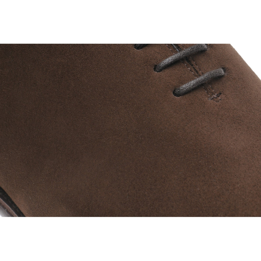 Product image for Herring Chaucer mens wholecuts in brown suede