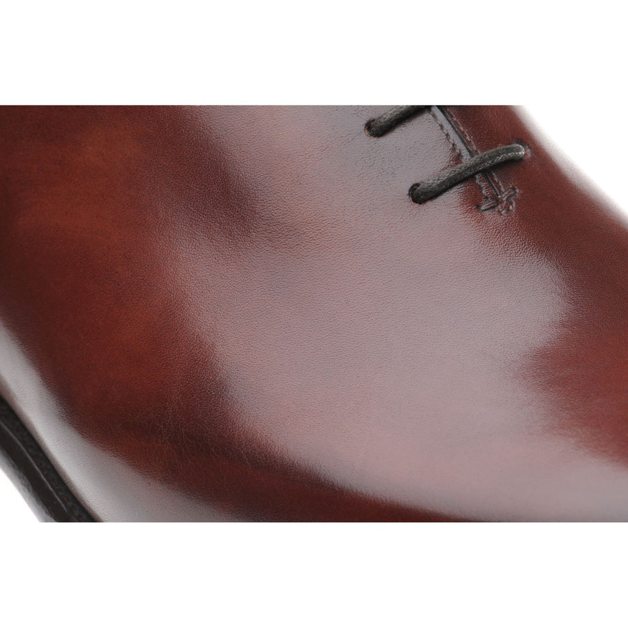 Product image for Herring Chaucer mens wholecuts in rosewood calf