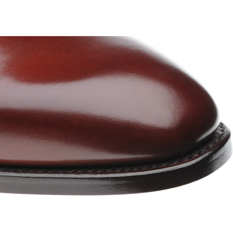 Product image for Herring Chaucer mens wholecuts in rosewood calf (second)