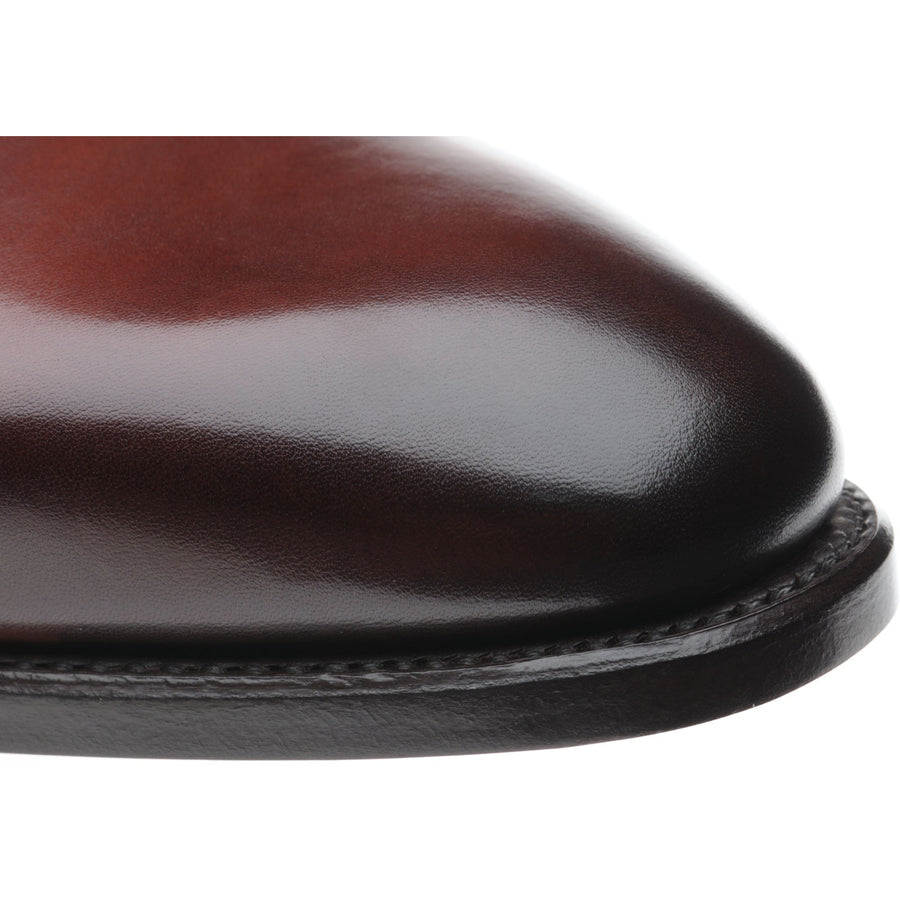 Product image for Herring Chaucer mens wholecuts in rosewood calf